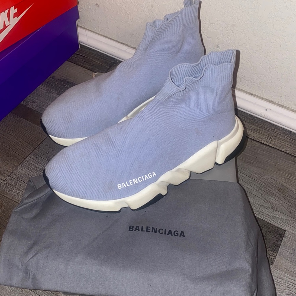 blue balenciaga